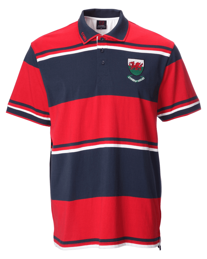Osian Jersey Stripe Polo