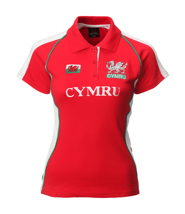 Womens Fashion Cymru Rugby Shirt (Printed)