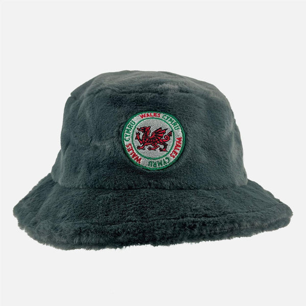 Wales Soft Teddy Winter Bucket Hat
