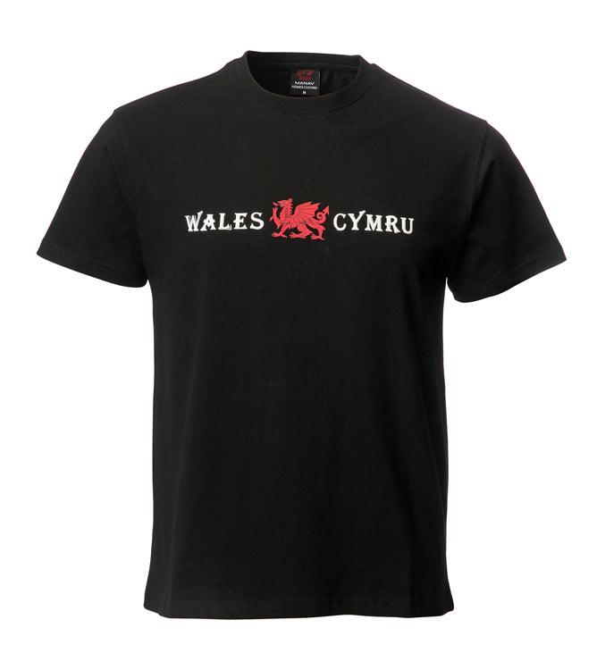 Kids Basic Dragon Wales Cymru T-Shirt