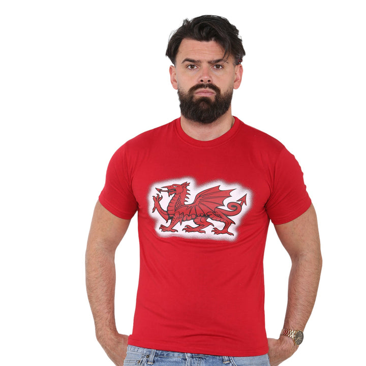 Wales Cymru Dragon Emblem T-Shirt
