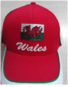 Welsh Wales Flag Red Cap