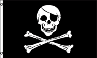 Pirate Flag 5' x 3'