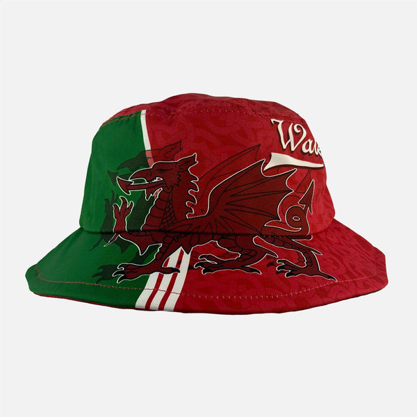 Wales Celtic Design Bucket Hat