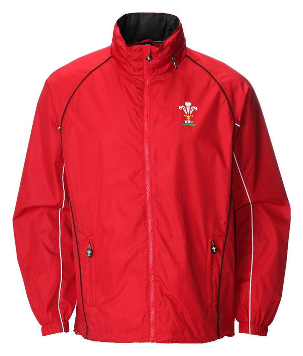 Mens Official WRU Wales Welsh Wales Waterproof Jacket