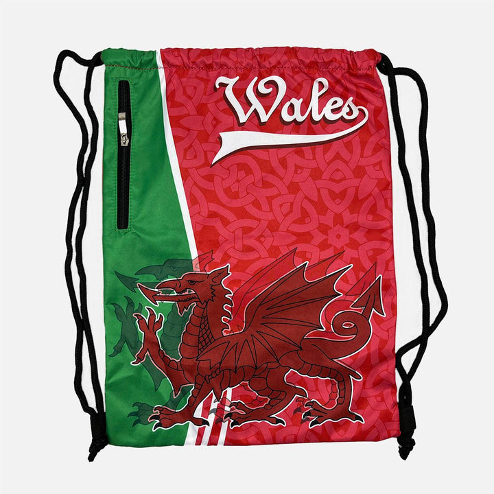 Wales Cymru Drawstring Bag
