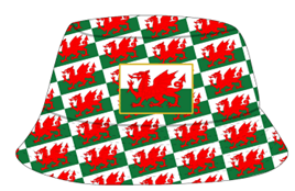 Welsh Wales Multi Flag Bucket Hat