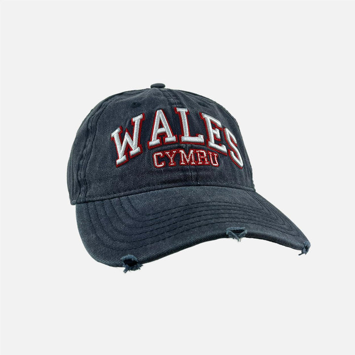 Wales Cymru Weathered Dad Cap