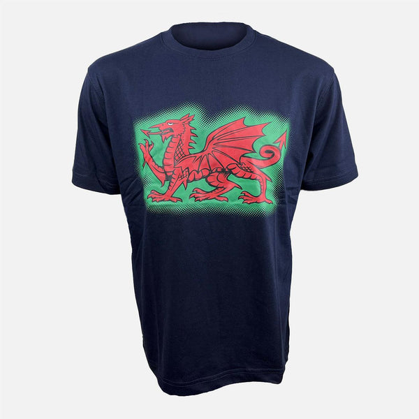Wales Cymru Mens Gethin Style T-Shirt