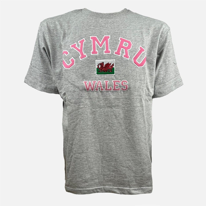 Womens Applique Cymru T-Shirt